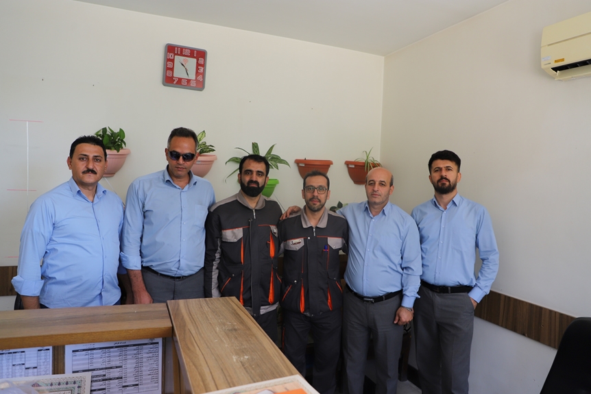 تقدیر از کارکنان واحد تلفنخانه به مناسبت روز ملی ارتباطات 